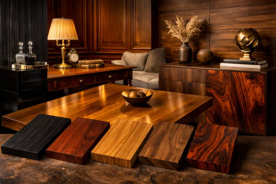 Legni di pregio per la casa: le essenze più lussuose per arredare con stile