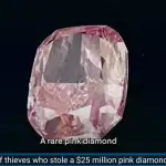Dubai: Sventato il Furto di un Diamante Rosa da 25 Milioni di Dollari